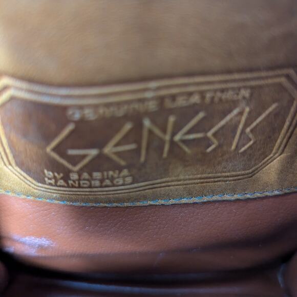 Vintage Genesis by Sabina Handbags Genuine Leather Crossbody Bag - Picture 8 of 16